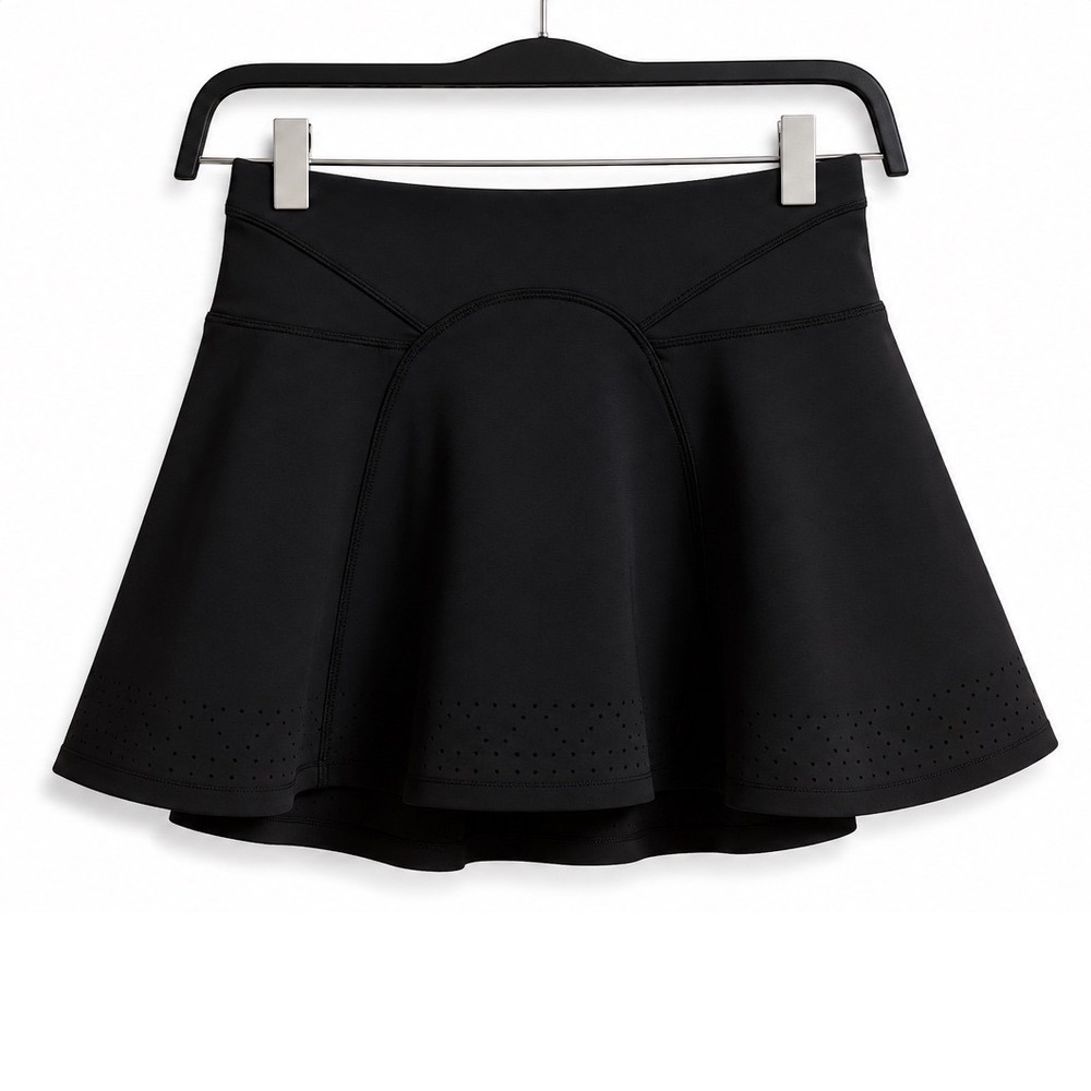 ivivva by Lululemon Black Perforated Athletic Skort Size 10‎